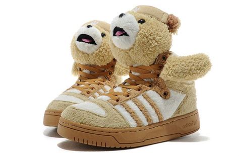 adidas teddy bear shoes cheap|Adidas high tops with wings.